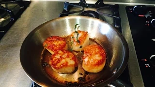 Michelin Star Seared Scallops