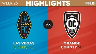 9.2.2023 | Las Vegas Lights FC vs. Orange County SC - Game Highlights