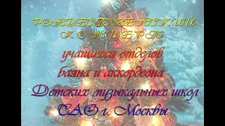 Рождественский концерт отделов баяна и аккордеона САО г.  Москвы 2021