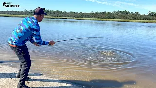 CRAZY things happen while Shore Fishing! Florida Saltwater Fishing by Foot!