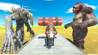 Infernals VS Mutant Primates TNT Resistance - Animal Revolt Battle Simulator