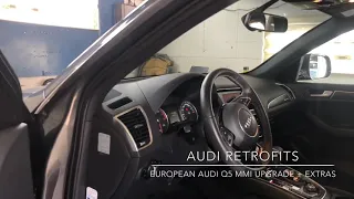 European Audi Q5 MMI upgrade, reversing camera and cruise control