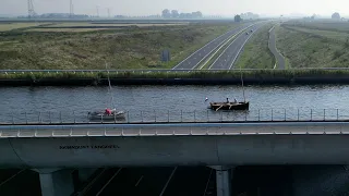 Dorestadraid 2023: Sail and oar boats on Friesian Lakes