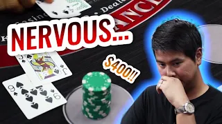 🔥 NERVOUS 🔥 10 Minute Blackjack Challenge - WIN BIG or BUST #2