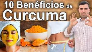 10 Benefícios da Curcuma Para a Saúde - Propriedades Antiflamatoria e Analgésica do Açafrão da Terra