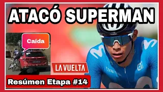 RESÚMEN Etapa 14 🇪🇦 Vuelta a España 2021 🇪🇦 Miguel Angel Lopez hoy ATACÓ