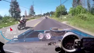 Not today biker boys