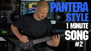 "GHOST TOWN" PANTERA Style Song (Guitar Playthrough)