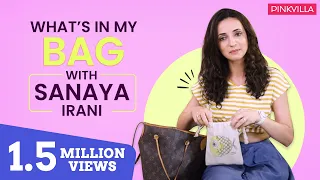 What's in my bag with Sanaya Irani | Fashion | Television | Pinkvilla