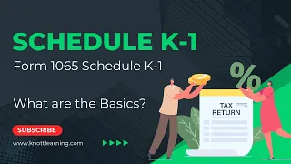 Schedule K-1 Form 1065 Tax Return