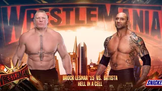 Brock Lesnar vs. Batista - Hell in a Cell | WWE 2K24