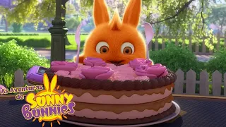 Hora do Bolo Delicioso! | As Aventuras de Sunny Bunnies | Desenhos Animados Infantis