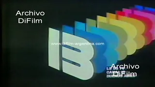 ID Television Argentina TVA LS 85 TV Canal 13 Buenos Aires 1984