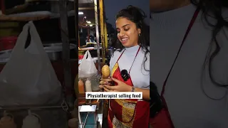Physiotherapist selling Twist Potatoes in Amritsar #shorts #youtubeshorts #shortsvideo