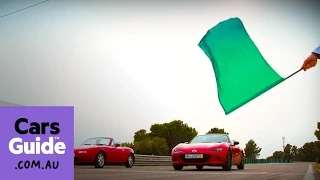 2015 ND Mazda MX-5 vs NA original | track battle