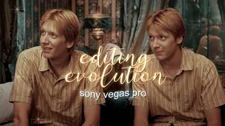 my editing evolution (2017-2020) - sony vegas pro