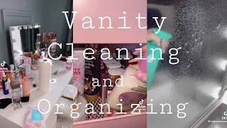 Vanity Cleaning and Organizing 🌷🌸 💄💋 TikTok Compilation ♡