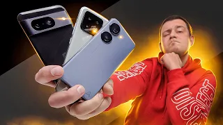 Компактные Андроид Смартфоны 2023 года! Сравнение Google Pixel 8, Asus ZenFone 10 и Xiaomi 13