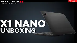 ThinkPad X1 Nano Gen 3 (2023) - Live Unboxing