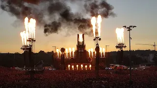 11.Juni 2022 Rammstein Sonne Stuttgart Am Wasen