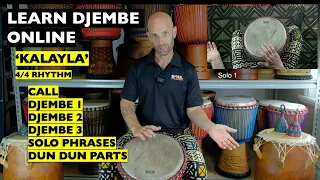 Full 4/4 Rhythm 'Kalayla' | Learn Djembe Online