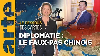 Diplomatie : quand la Chine dérape - Le dessous des cartes - L'essentiel | ARTE
