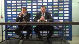 Пресс-конференция после матча "Йокерит" - "Сочи" (3:0)