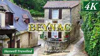 Beynac-et-Cazenac, Old Stone Hill Town on Dordogne River - Bucket List France 4K