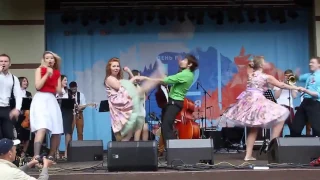 Кавер группа BIG CITY JAZZ SHOW   Я люблю буги вуги! кавер  День России 2016