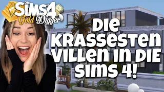 DAS sind die HEFTIGSTEN Villen in Die Sims 4 - Die Sims 4 Gold Digger Showcase | simfinity