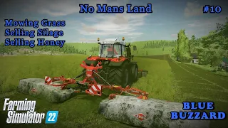 No Mans Land #10 | FS22 Time-lapse | Making Silage, Selling Silage, Selling Honey!