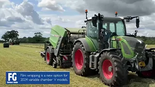 Fendt Rotana round balers | Lincolnshire demo