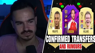 REAKTION auf TRANSFERS zu FIFA 22🤔