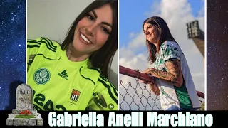 Túmulo de Gabriella Anelli, torcedora do Palmeiras.