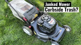 Free Curbside Lawn Mower - Is it Trash?