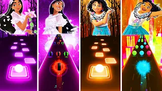 Encanto Isabela Vs Mirabel || We Don't Talk About Bruno - Tiles Hop EDM Rush, Dancing Road!