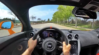 2021 McLaren 620R POV Test Drive (3D Audio)(ASMR)