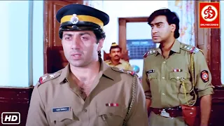 अजय देवगन और सनी देओल की धमाकेदार एक्शन सीन्स रवीना टंडन, तब्बू | Ajay Devgan Vs Sunny Deol Fights