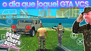 O dia que joguei GTA VICE CITY STORIES