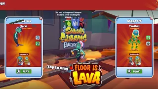 Subway Surfers Floor is Lava Challenge with Koral but in Fantasy Fest Subway Surfers World Tour 2024