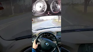 BMW 520d F11 POV test drive