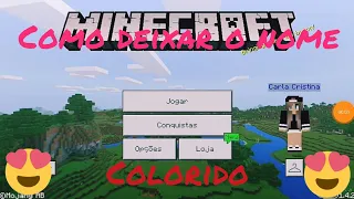 Como deixar o nome colorido no Minecraft ❤