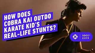 How Does Cobra Kai Outdo Karate Kid's Real-Life Stunts - Comic Con 2019