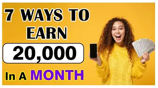 7 WAYS TO EARN 20,000/MONTH AS A STUDENT