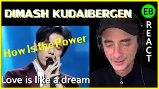 DIMASH KUDAIBERGEN Love is like a dream - FIRST REACTION! Subtitle!