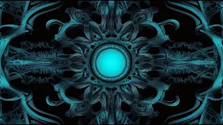 Turquoise Abstract Animation - No Sound Screensaver Art Background Video
