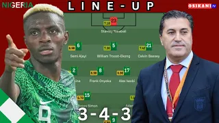 NIGERIA VS IVORY COAST - Super Eagles Strong Starting Lineup to win AFCON 2023 🇳🇬 Osimhen, Sanusi…