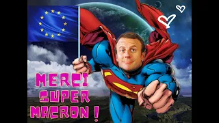 Merci Macron ! (parodie de "Merci Patron !" des Charlots) pour booster les élections 2022