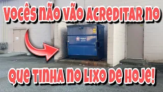 Vocês não vão acreditar no que tinha no lixo dos estados unidos de hoje!🇺🇸🇺🇸🇺🇸 dumpster-basura