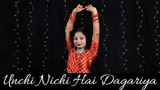 Oonchi Neechi Hai Dagariya Dance Cover | Hindi Dance Video | Nacher Jagat Hindi
